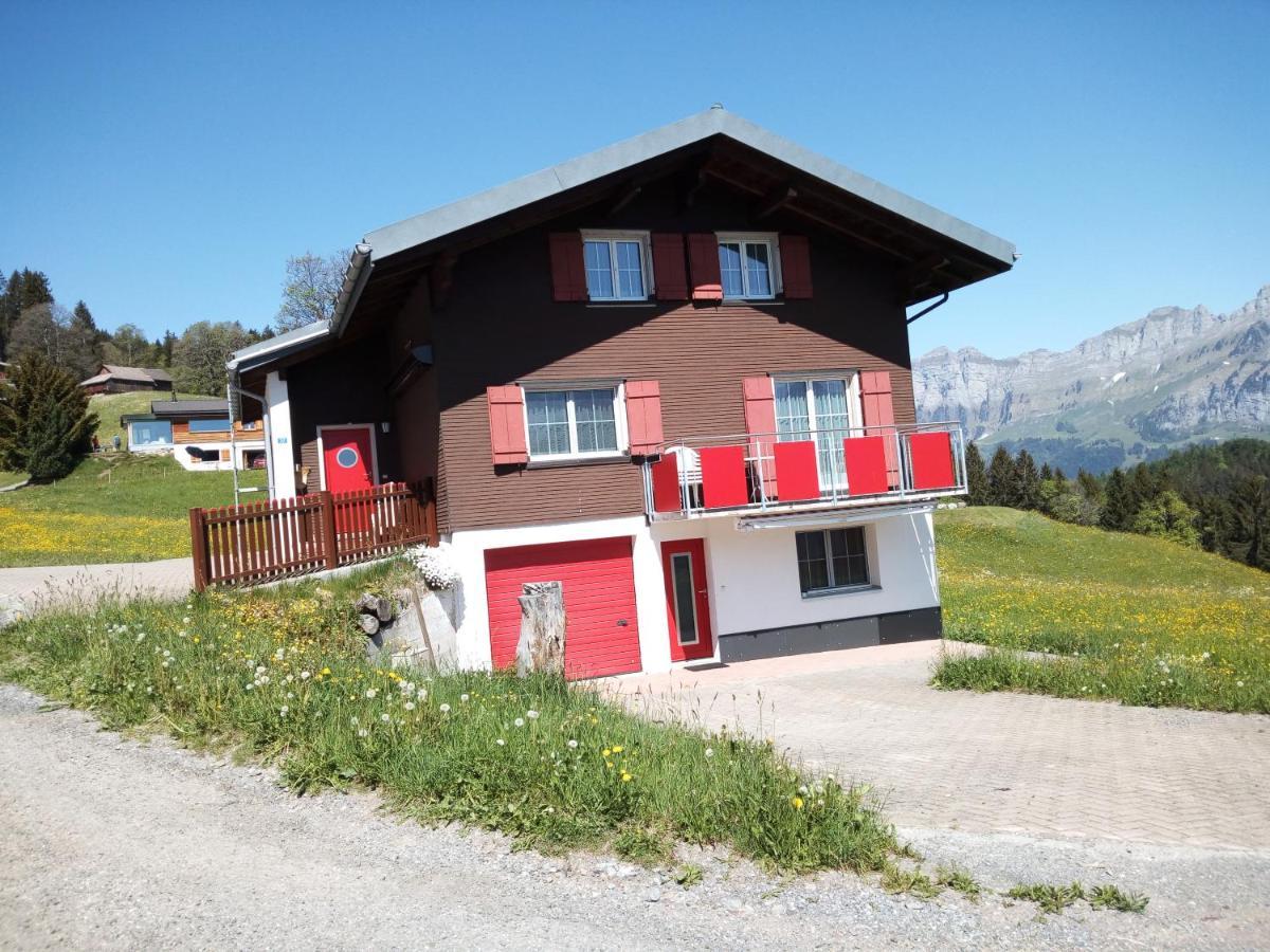 Ferienwohnung Tschudiboden Flumserberg Dış mekan fotoğraf